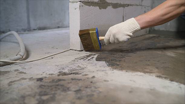SJ Waterproofing Pros Interior Drainage System coverage map for Brookhaven, PA and surrounding area
